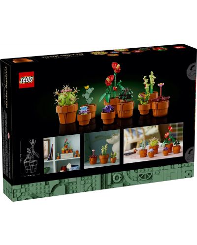 Constructor LEGO Icons Botanică - Plante mici (10329) - 8