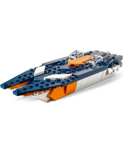 Constructor 3 în 1 LEGO Creator - Avion supersonic (31126)	 - 4