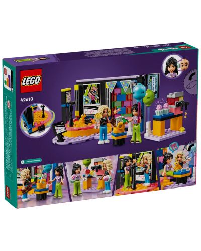 Constructor LEGO Friends - Petrecere muzicală cu karaoke (42610) - 10