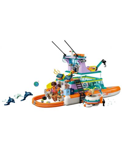 Constructor LEGO Friends - Barcă de salvare marină (41734) - 3