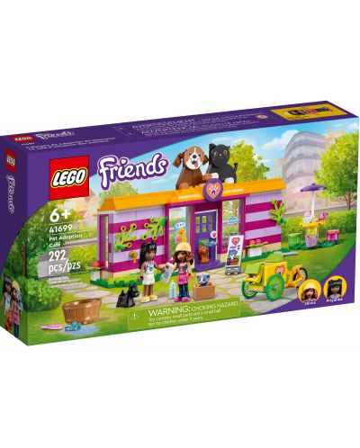 Constructor Lego Friends - Cafeneaua de la adapostul pentru adoptia animalutelor (41699)	 - 1