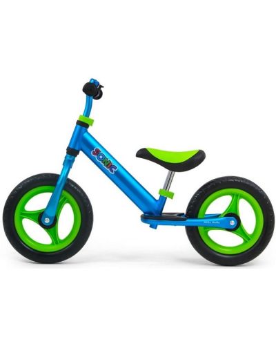 Bicicleta de echilibru Milly Mally - Sonic, albastra - 1