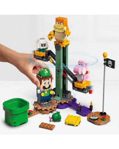 Constructor Lego Super Mario - Aventuri cu Luigi Runway - 8