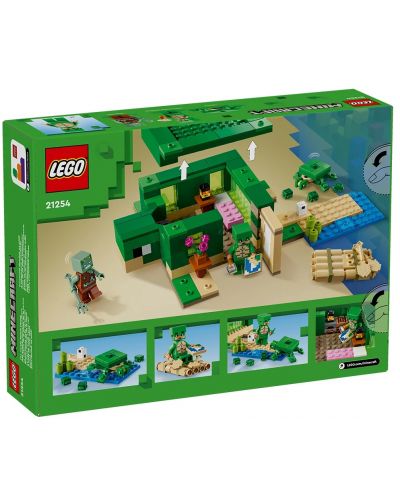 Constructor LEGO Minecraft - Casa țestoasei de pe plajă (21254) - 2