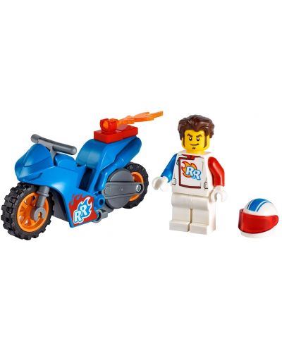 Set Lego City Stunt - Motocicleta racheta pentru cascadorii - 5