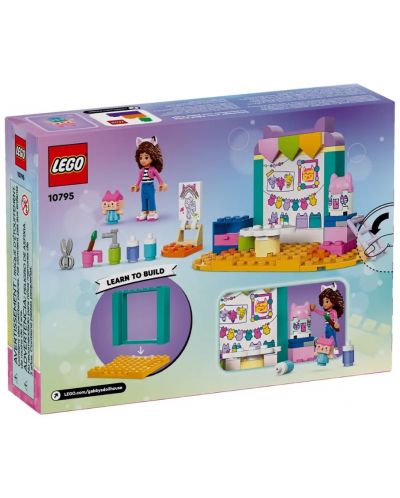 Constructor  LEGO Gabby's Dollhouse - Set de artă și meșteșuguri (10795)  - 2