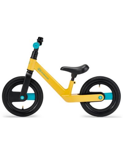 Bicicletă de echilibru KinderKraft - Goswift, galbenă - 4