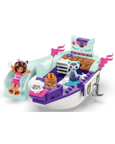 LEGO Casa de păpuși LEGO Gabby's Dollhouse - Corabia spa a lui Gabby și pisica sirenă (10786) - 4