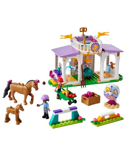 Constructor LEGO Friends - Antrenament cu un cal (41746) - 2