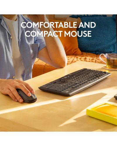 Set mouse si tastaura wireless Logitech - MK295, negre - 5