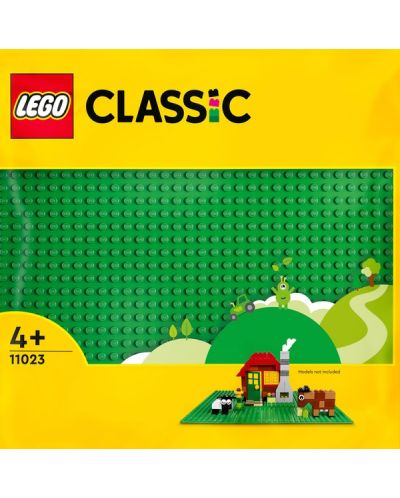 Constructor Lego Classic - Placa de baza verde(11023)	 - 1