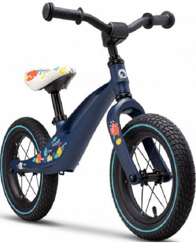 Bicicleta de echilibru Lionelo - Bart Air, albastru mat - 2