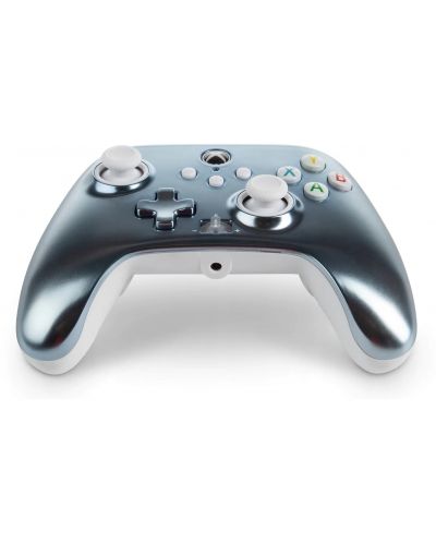 Controller PowerA - Enhanced, pentru Xbox One/Series X/S, Metallic Ice - 4