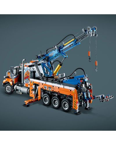 Constructor Lego Technic - Camion de remorcare de mare tonaj (42128) - 5