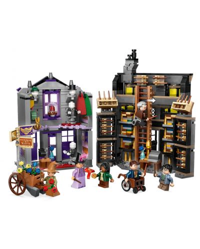 Constructor LEGO Harry Potter - Magazinul lui Ollivander și magazinul  lui Madam Malkin (76439) - 3