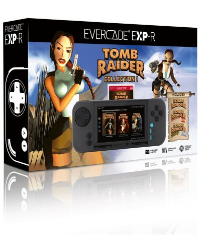 Consolă Evercade EXP-R + Tomb Raider Collection | Ozone.ro