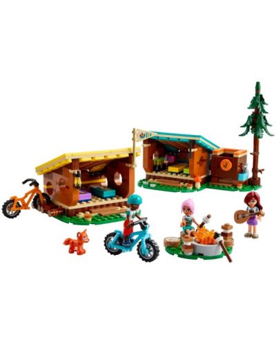 Constructor  LEGO Friends - Cabane confortabile în tabăra de aventuri (42624) - 6