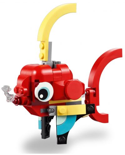 Constructor LEGO Creator 3 în 1 - Dragon roșu (31145) - 6
