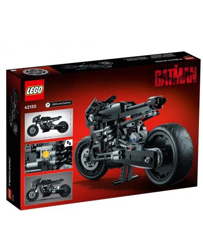 Constructor LEGO Technic - Batmotor (42155) - 2