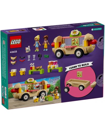 Constructor LEGO Friends - Un camion pentru hot dog (42633) - 5
