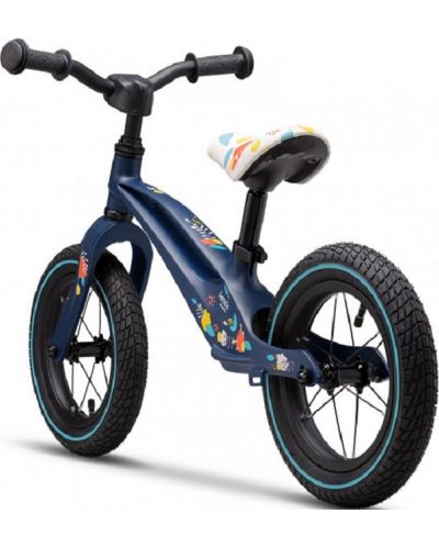 Bicicleta de echilibru Lionelo - Bart Air, albastru mat - 3