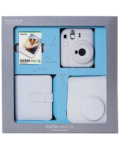 Set Fujifilm - instax mini 12 Bundle Box, Clay White	 - 1