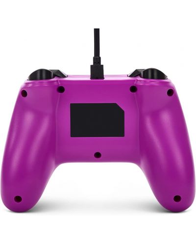 Controller PowerA - Enhanced, cu fir, pentru Nintendo Switch, Grape Purple - 3