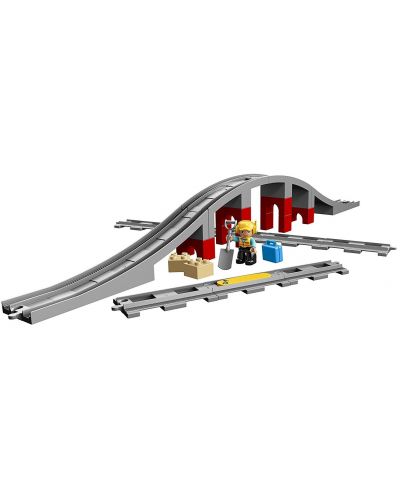 Constructor Lego Duplo - Pod si sine pentru tren (10872) - 3