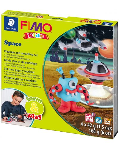 Staedtler Fimo Kids Polymer Clay Set - Monstru spatial - 1