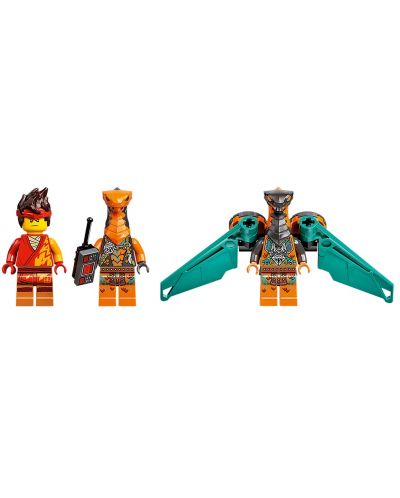 Contructor Lego Ninjago - Dragonul EVO de Foc al lui Kai (71762) - 4