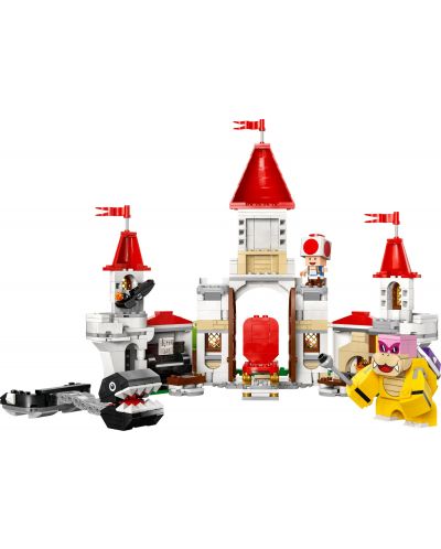 Constructor LEGO Super Mario - Bătălia cu Roy la castelul prințesei Piersica (71435) - 4