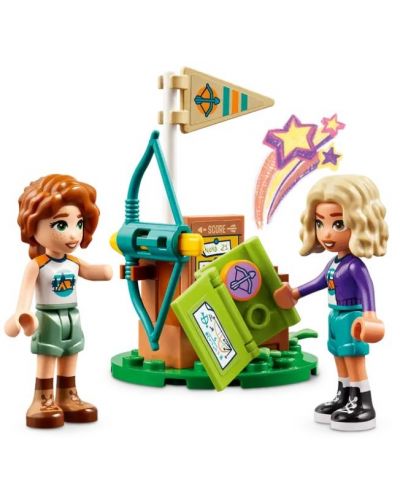 Constructor LEGO Friends - Poligonul de tir cu arcul din tabăra de aventuri (42622)  - 4