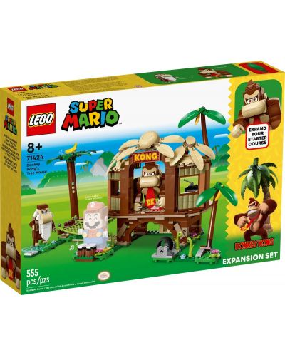 Constructor suplimentar LEGO Super Mario - Casa lui Donkey Kong (71424) - 1