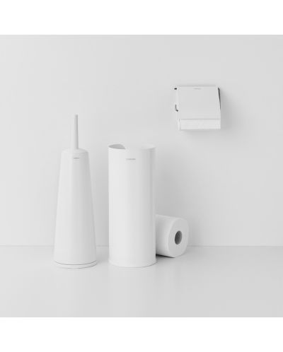 Set de 3 accesorii pentru toaletă Brabantia - ReNew, White - 3