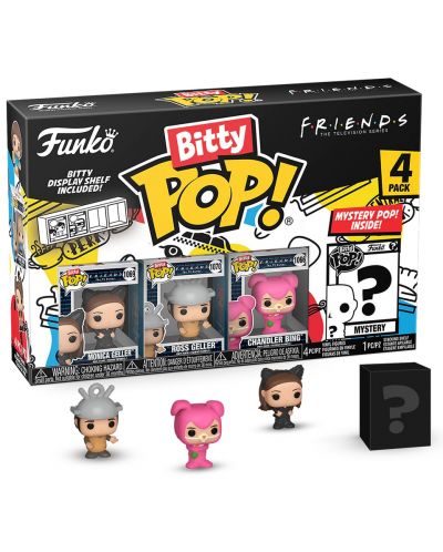 Set mini figurine Funko Bitty POP! Television: Friends - 4-Pack (Series 3) - 1