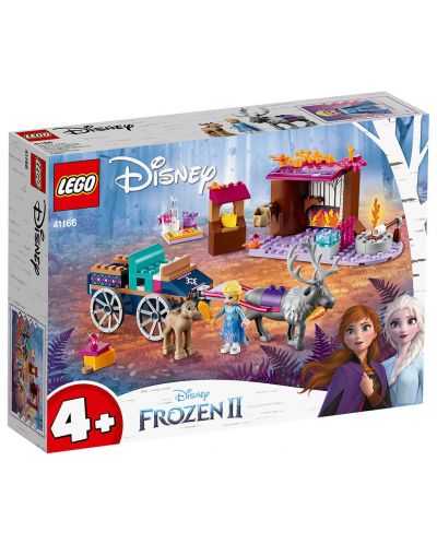 Constructor Lego Disney Frozen - Aventura Elsei cu caruta (41166) - 1