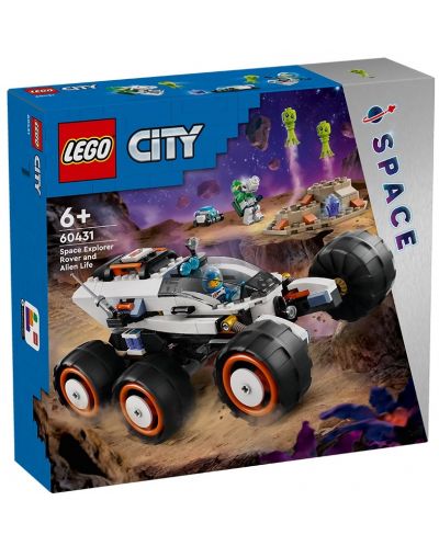 Constructor LEGO City - Rover spațial și viață extraterestră (60431) - 1