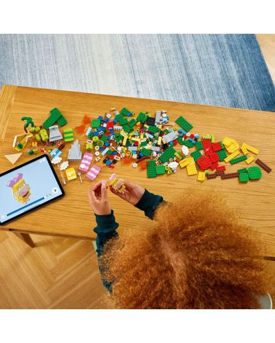 Constructor LEGO Super Mario - Cutie cu instrumente de creație (71418) - 2