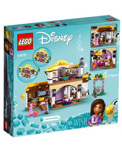 Constructor LEGO Disney - Cabana lui Asha (43231) - 2