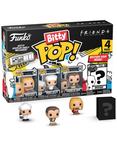 Set mini figurine Funko Bitty POP! Television: Friends - 4-Pack (Series 4) - 1