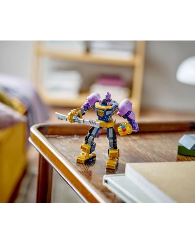 Constructor LEGO Marvel Super Heroes - Armura robotică a lui Thanos (76242) - 6