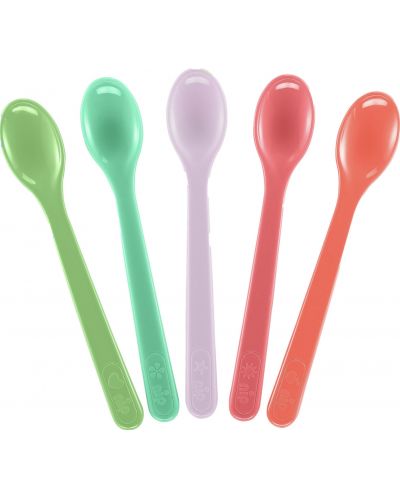 Set de linguri NIP - Multicolor, 5 bucăți - 1