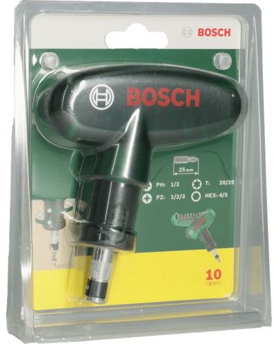 Set de biți Bosch - Pocket, 10 piese - 2