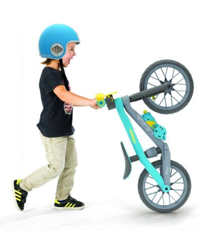 Bicicleta de balans Chillafish  - Bmxie Moto, Albastra - 4