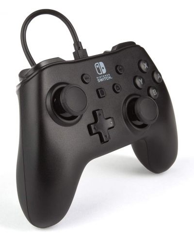PowerA Controller - Controler cu fir pentru Nintendo Switch, negru mat - 2
