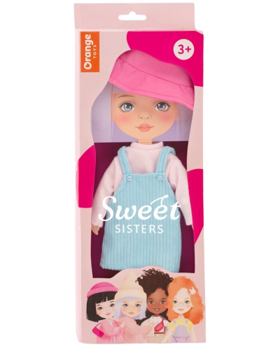 Orange Toys Sweet Sisters Sweet Sisters Set de îmbrăcăminte pentru păpuși - Rochie albastră fără mâneci - 1