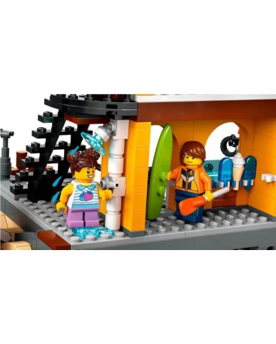 Constructor LEGO City - Port și navă de transport marfă(60422) - 5