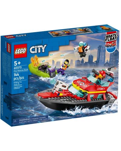 LEGO City - Barcă de salvare (60373) - 1