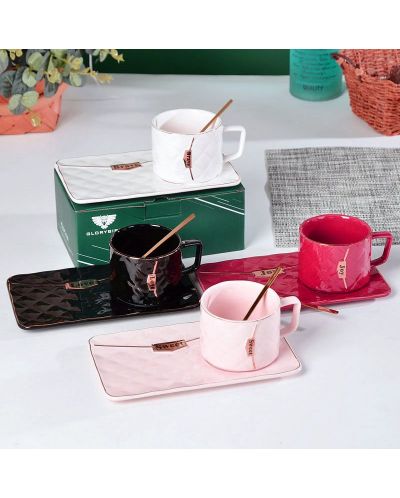 Set pentru bauturi calde Morello - Pink Sweet, 250 ml, 3 părți - 4