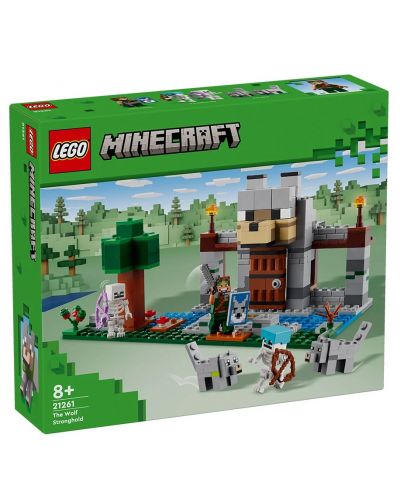Constructor LEGO Minecraft - Fortăreața lupilor (21261)  - 1